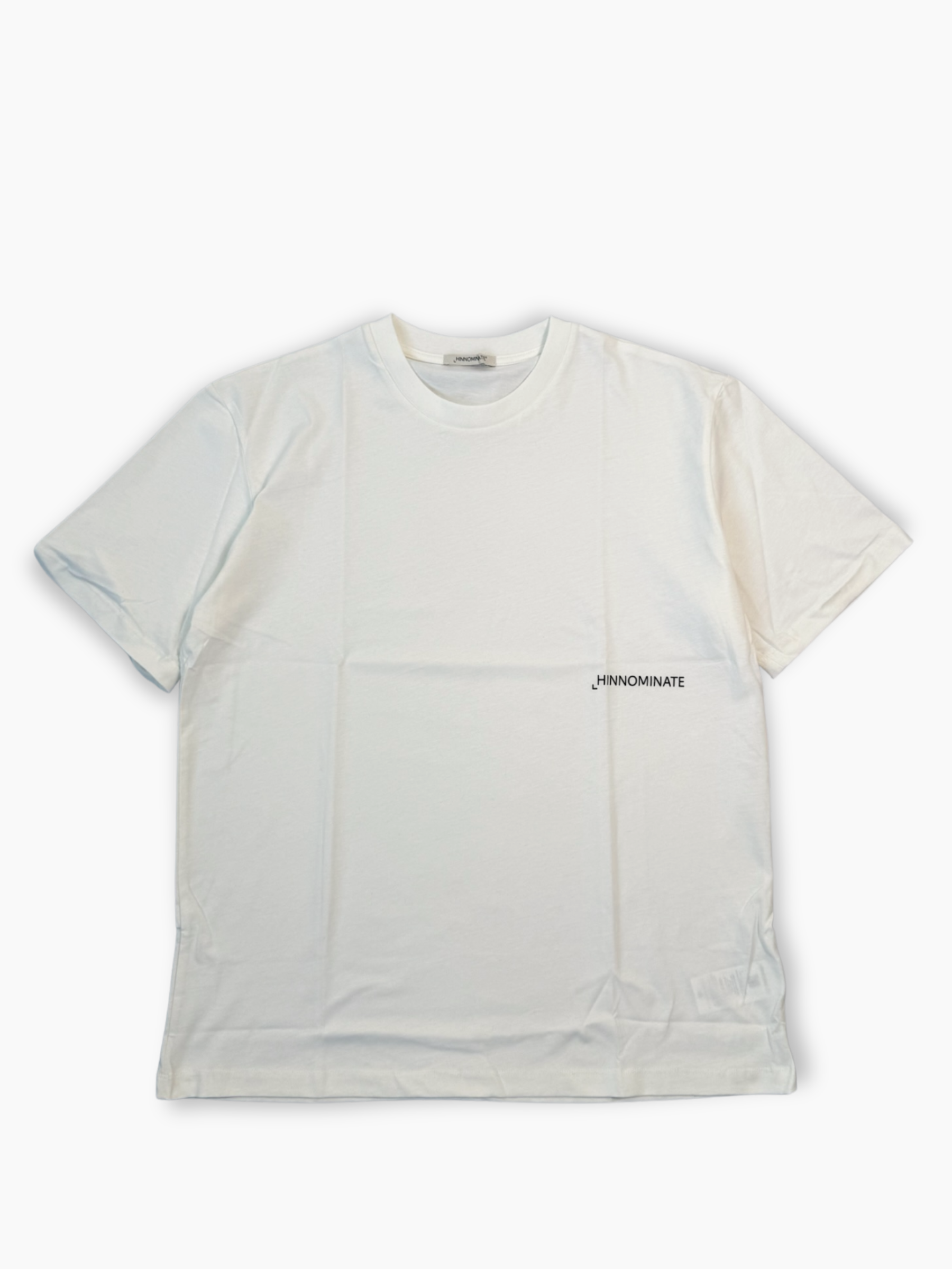 T-shirt bianca Hinnominate in jersey con stampa frontale mini