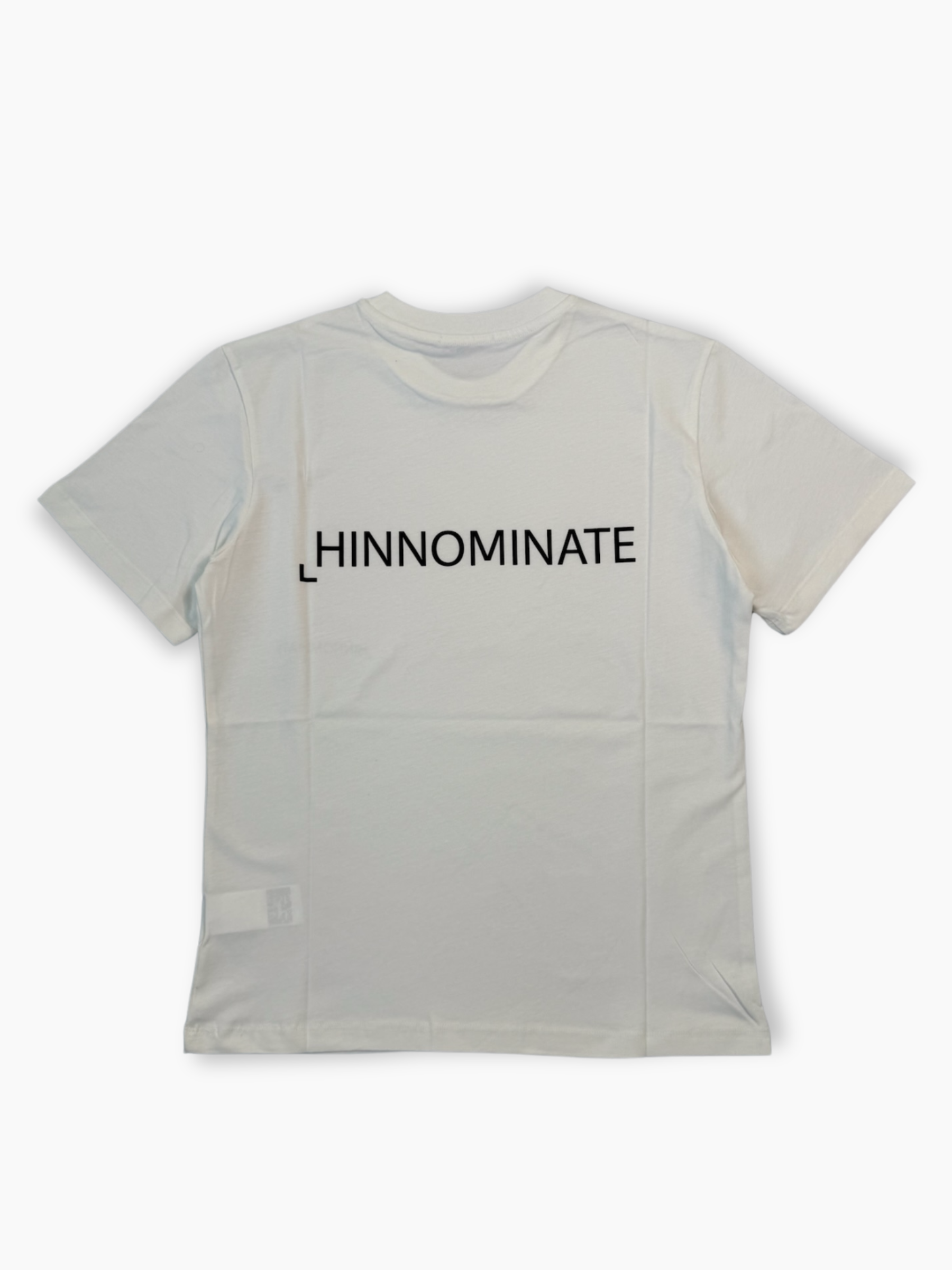 T-shirt bianca Hinnominate in jersey con stampa frontale mini