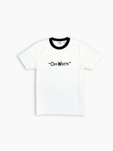 T-shirt Bianca Off Quote Slim - Bianco | dBlank