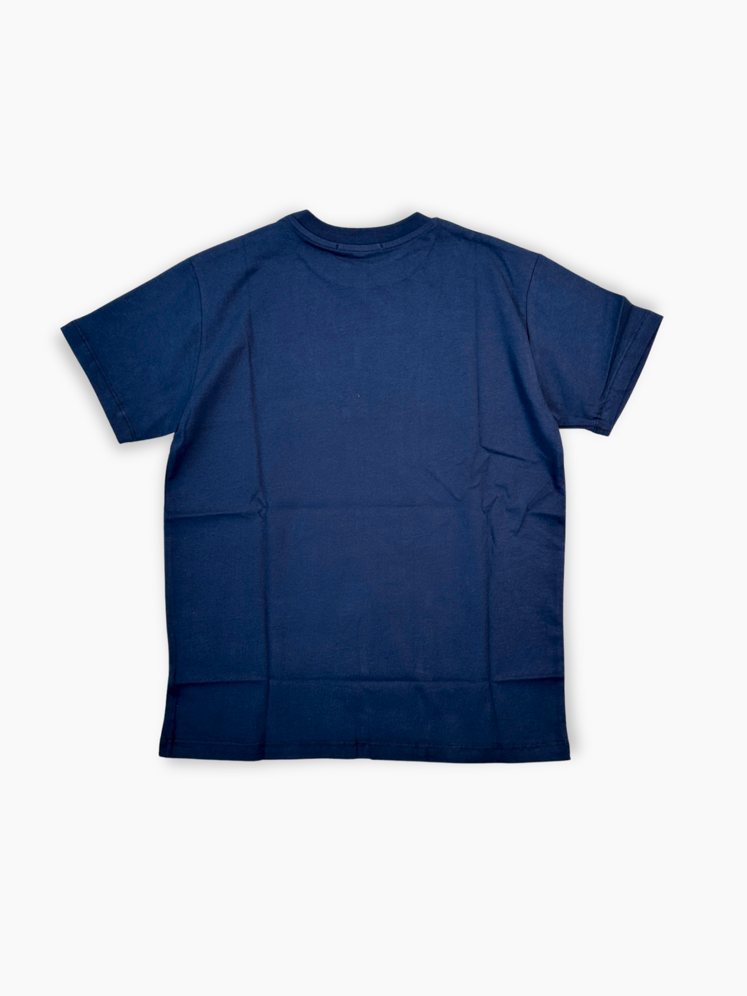 T-shirt blu in jersey Hinnominate con stampa frontale