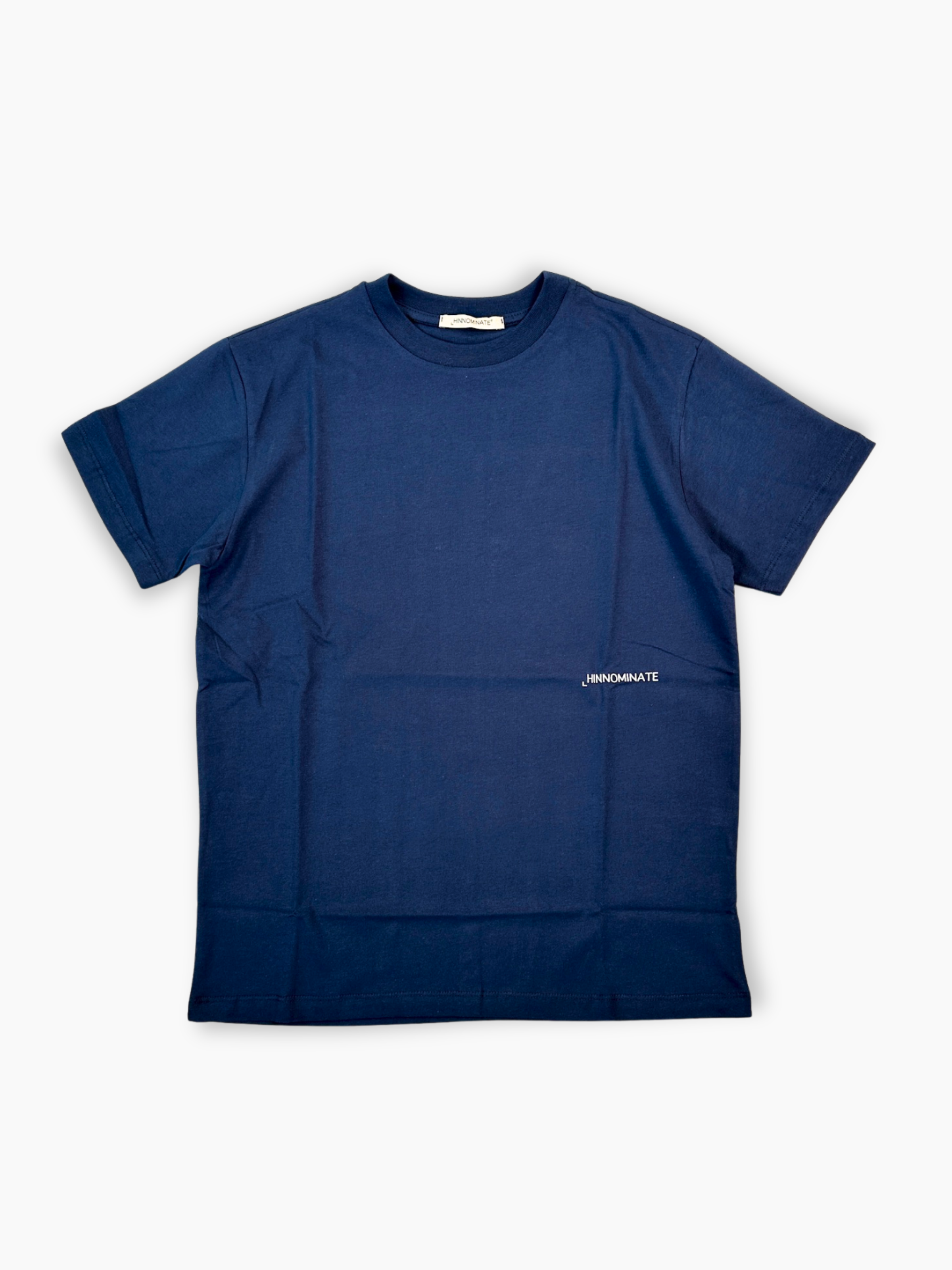 T-shirt blu in jersey Hinnominate con stampa frontale