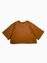 T-shirt Corta Teddy Con Stampa - Marrone | dBlank