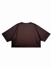 Cropped T-shirt with Moro print -  | dBlank