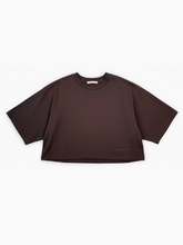 Cropped T-shirt with Moro print -  | dBlank