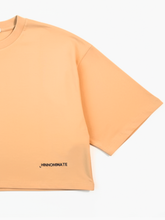 Hazelnut Cropped T-shirt With Print -  | dBlank