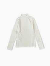 White Long-Sleeved Cotton T-Shirt -  | dBlank