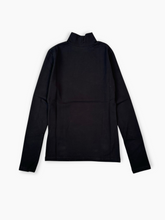 Black Long Sleeve Cotton T-Shirt -  | dBlank