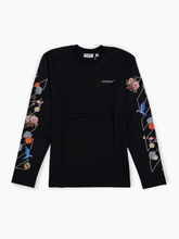 T-shirt Nera Fresco Diag Skate - Nero | dBlank