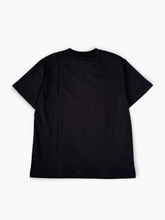 T-Shirt Nera Grid Logo -  | dBlank