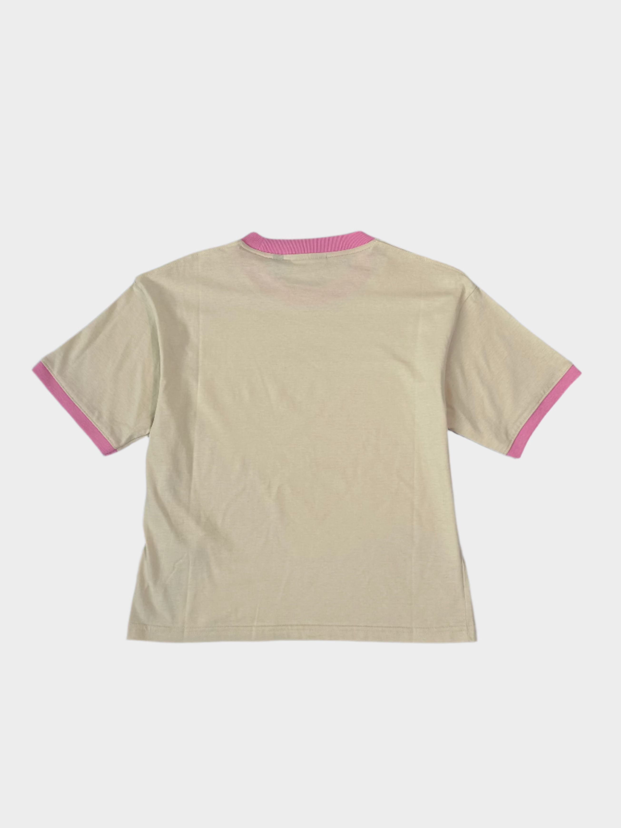 T-Shirt Bicolore Con Logo Bling