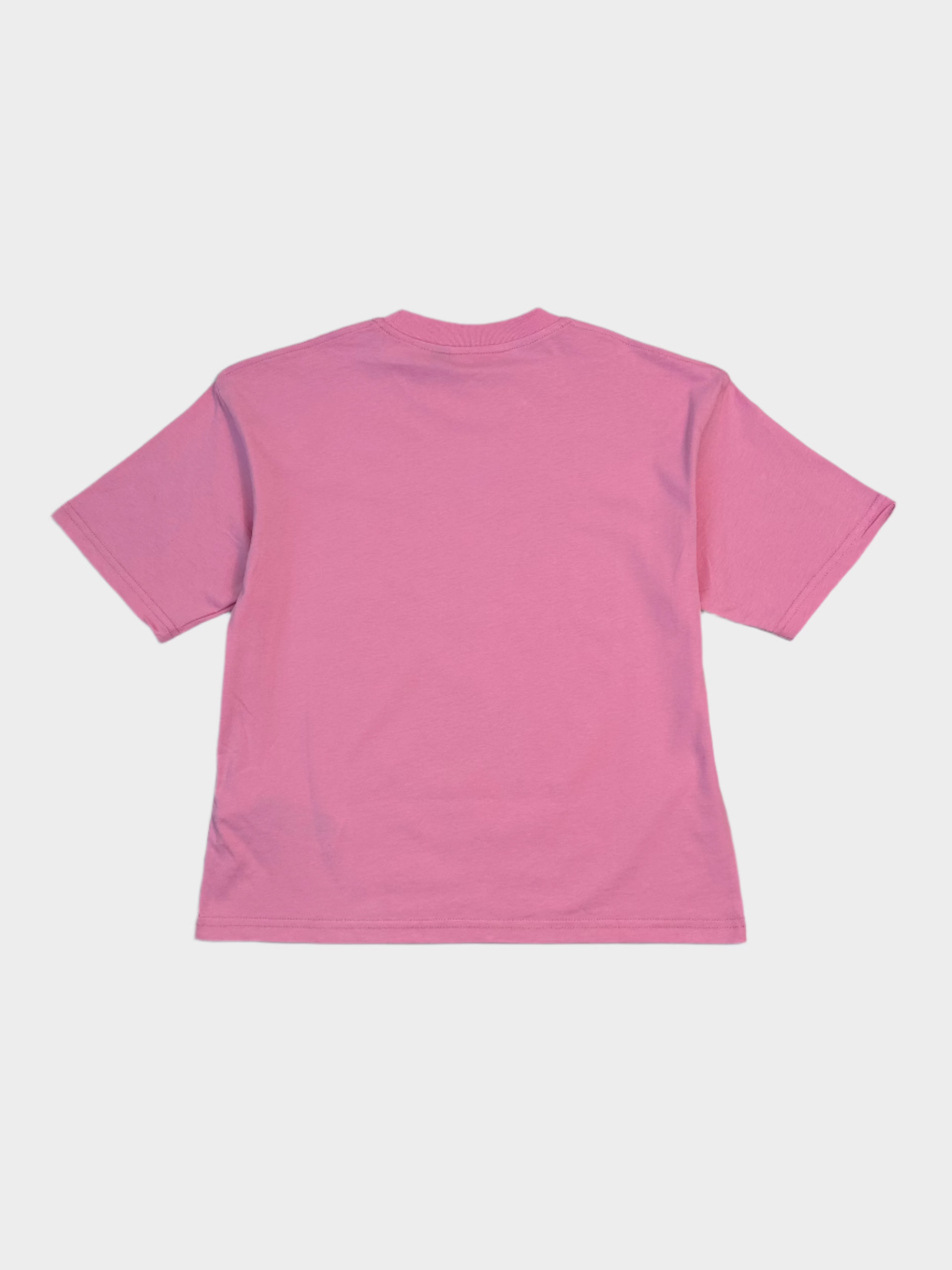 T-Shirt Rosa Con Logo Bling