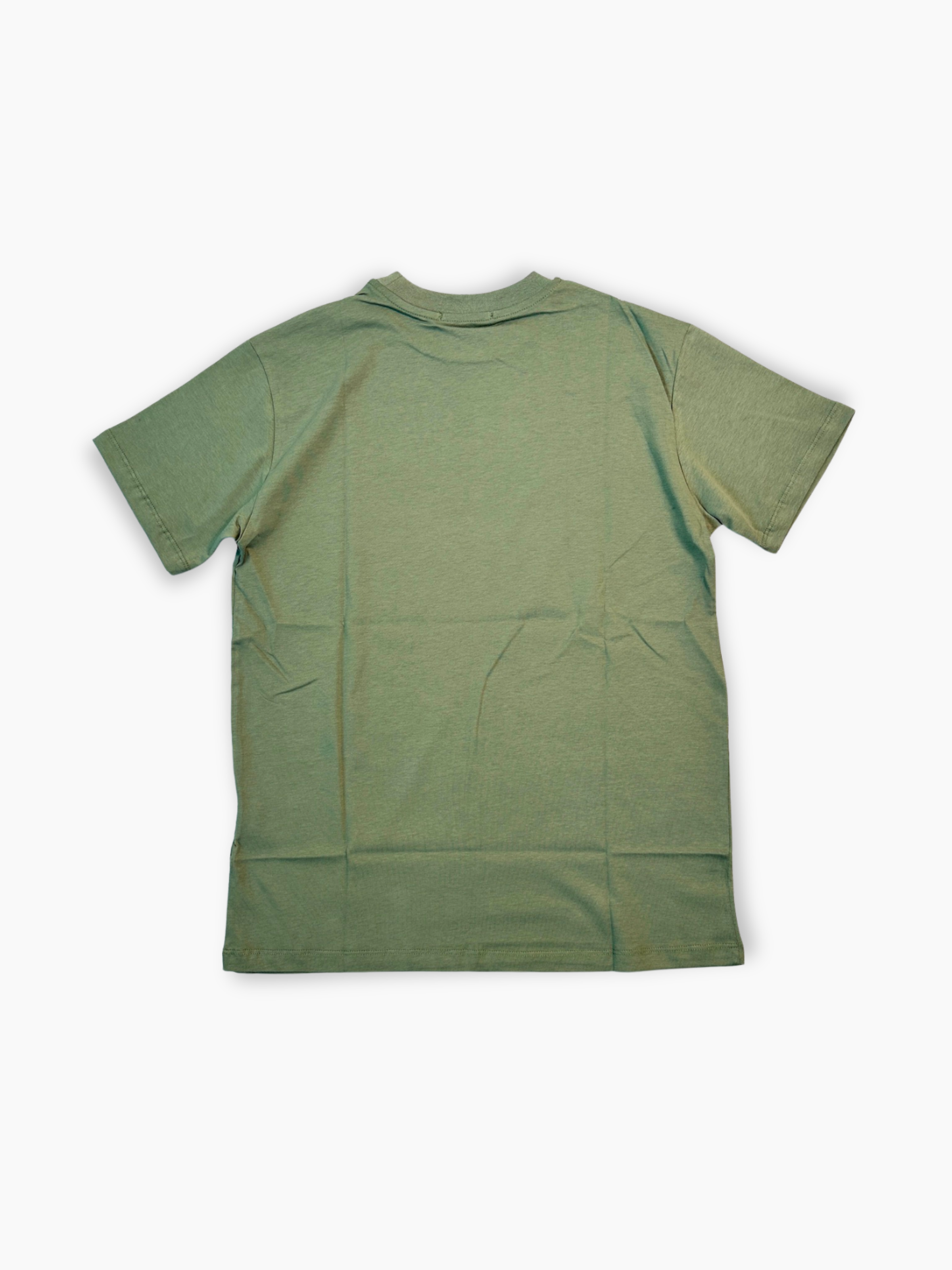 T-shirt verde in jersey Hinnominate con stampa frontale