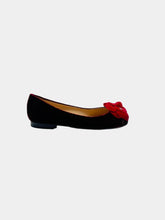 Velvet Ballet Flat - Red | dBlank