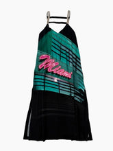 Multicolored Dress With Miami Print -  | dBlank