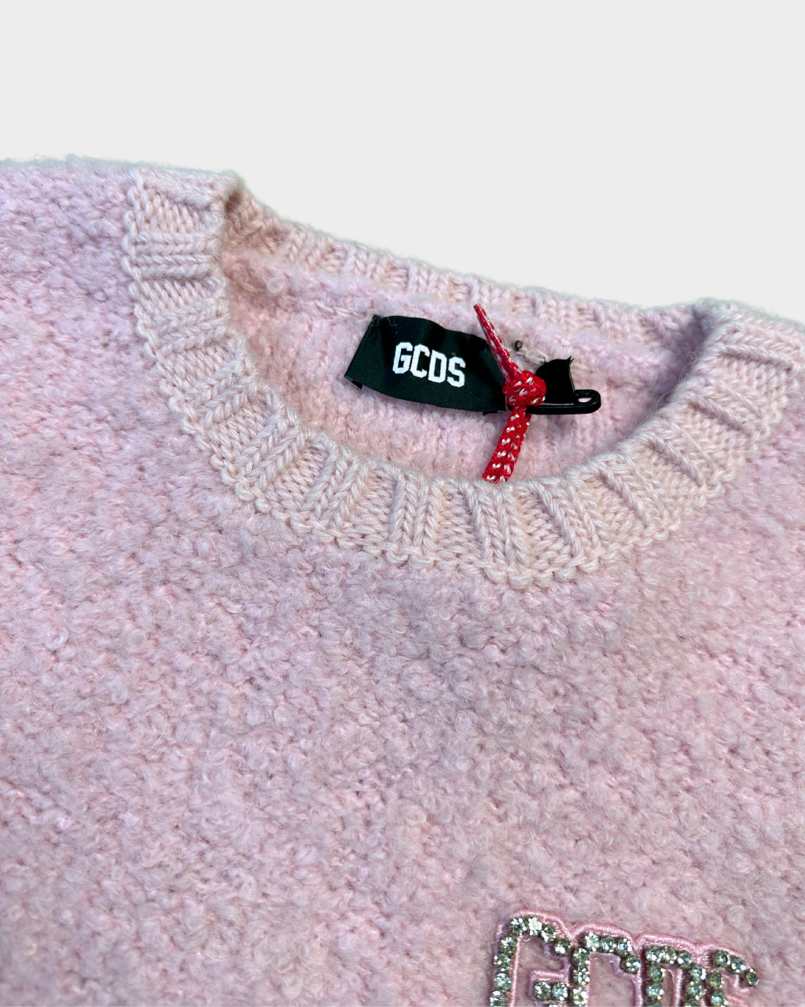 Cropped Jumper Bouclé