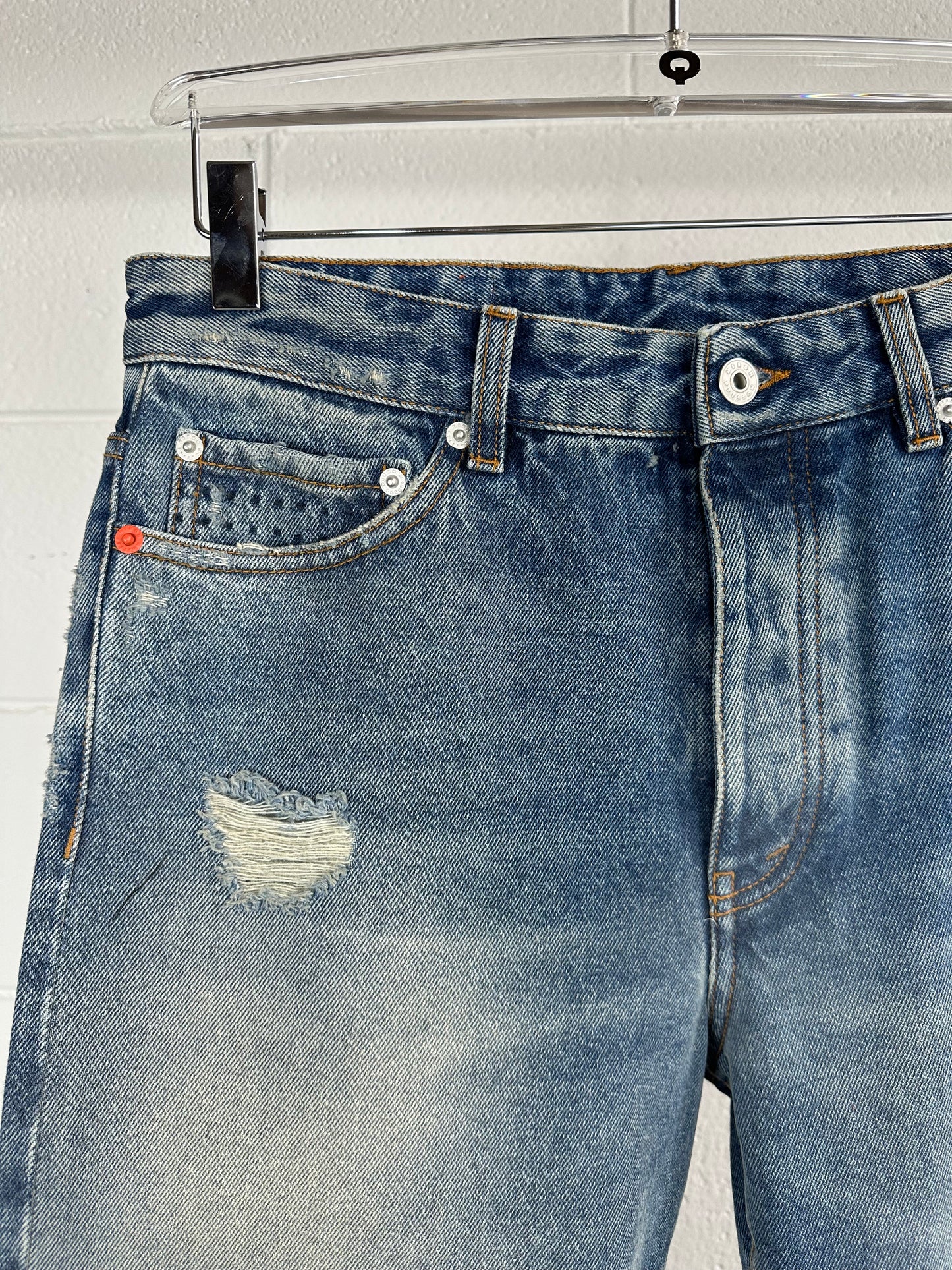 Distressed Vintage Jeans