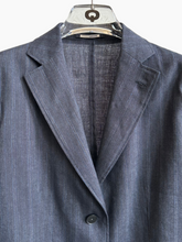 Blazer Gessato Blu -  | dBlank