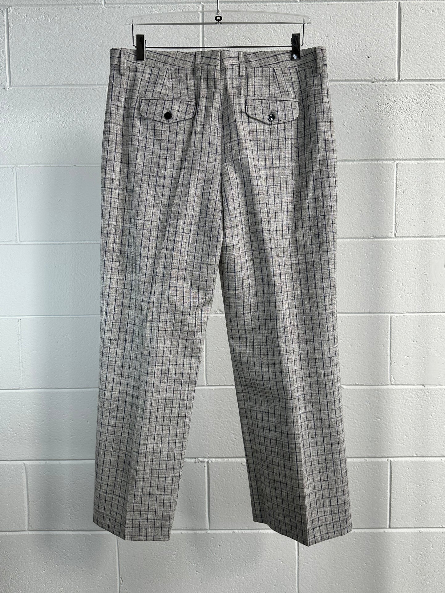 Checked Trousers