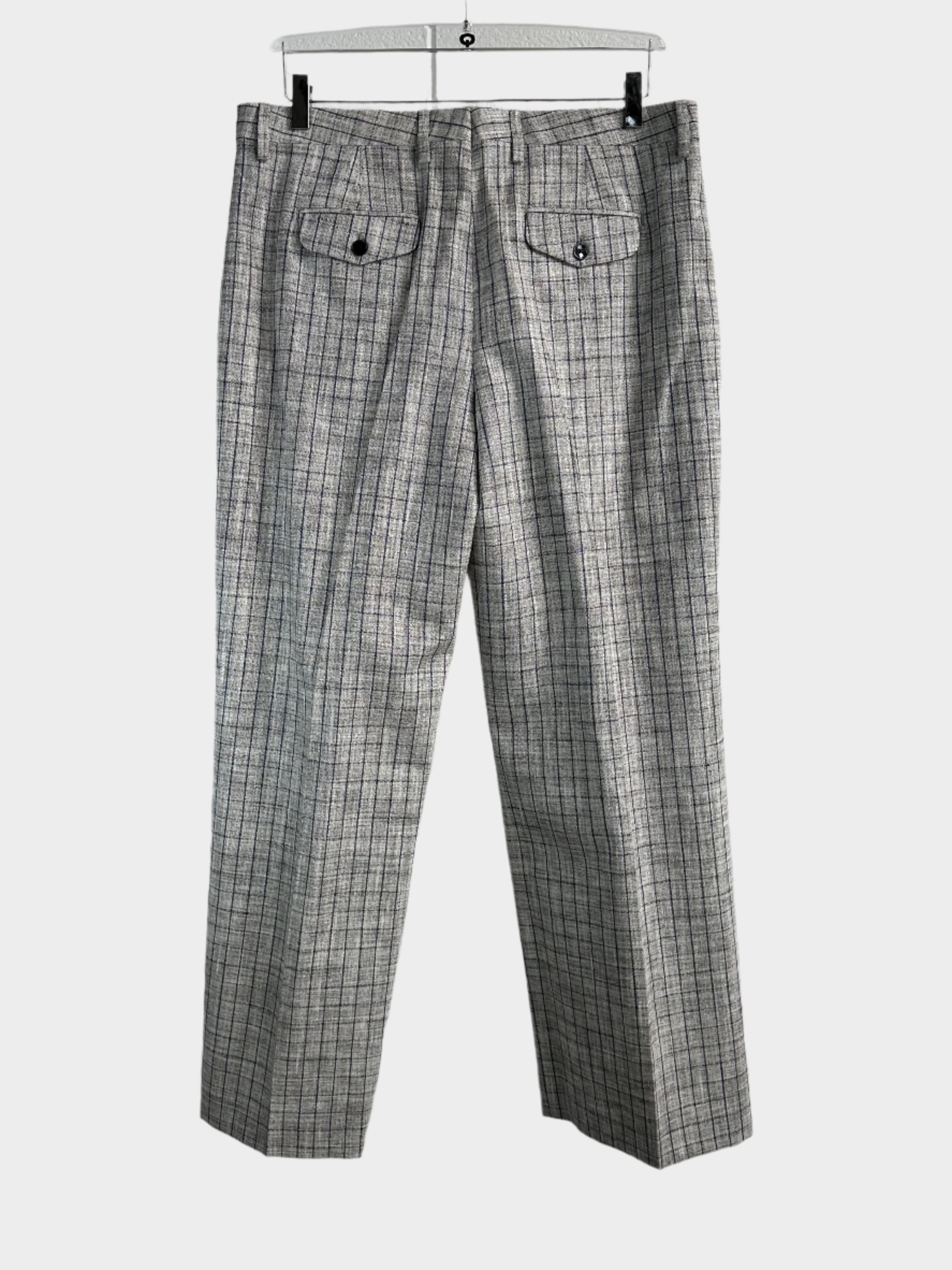 Checked Trousers 