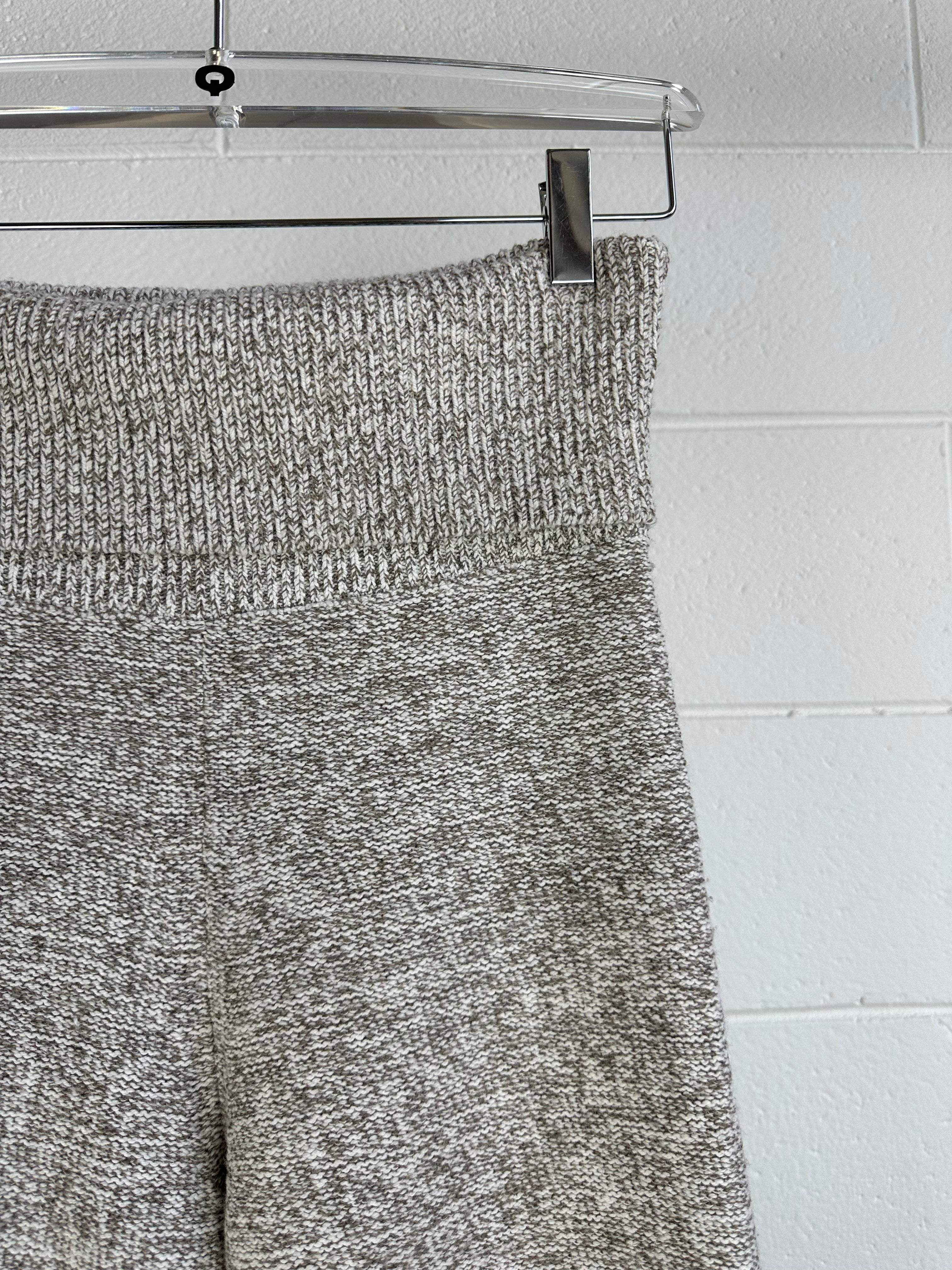 Mélange Knitted Sweatpants
