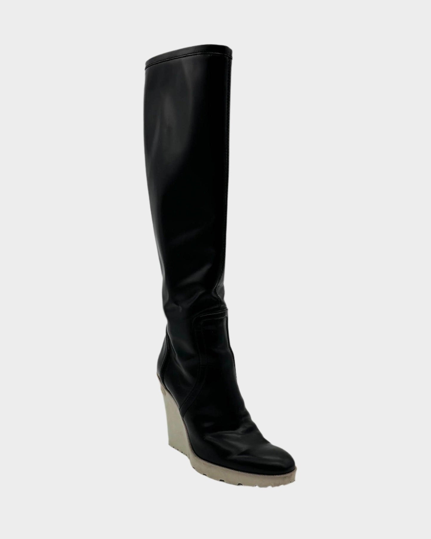 Wedge Rubber Boots